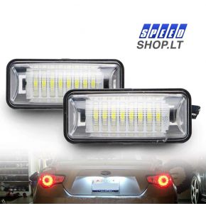 SUBARU LED numerių apšvietimas